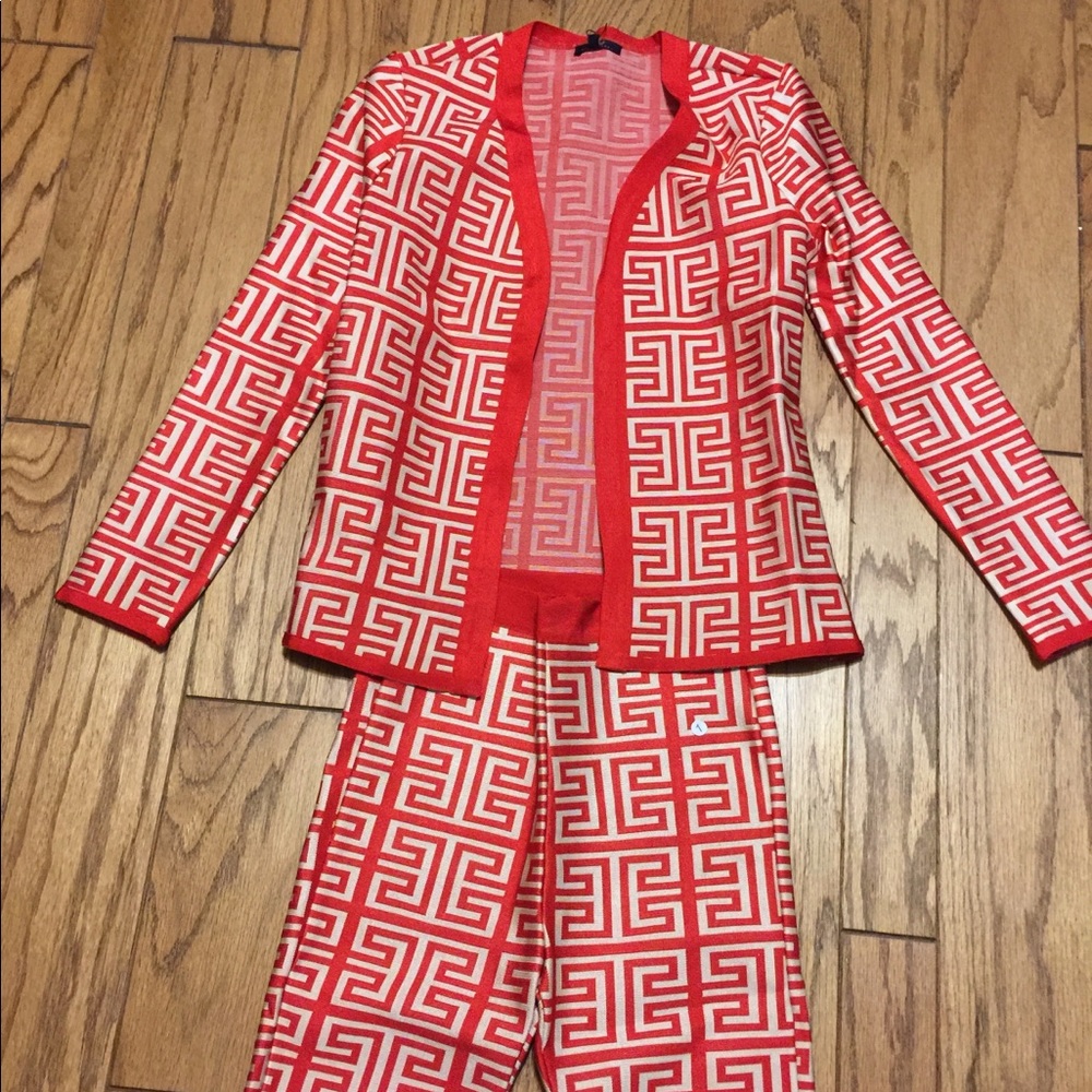 2pc knit short set